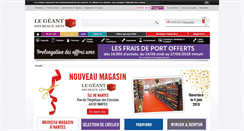 Desktop Screenshot of geant-beaux-arts.fr